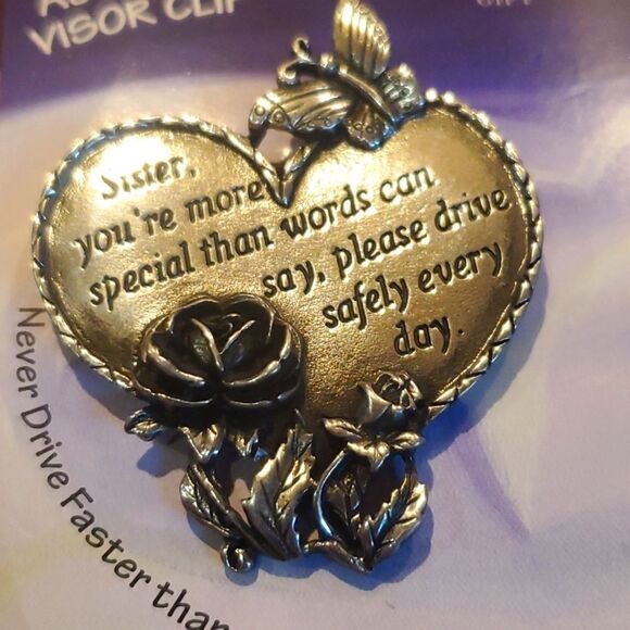 Visor Clip, for Sister or friend! NWT. - Picture 1 of 5